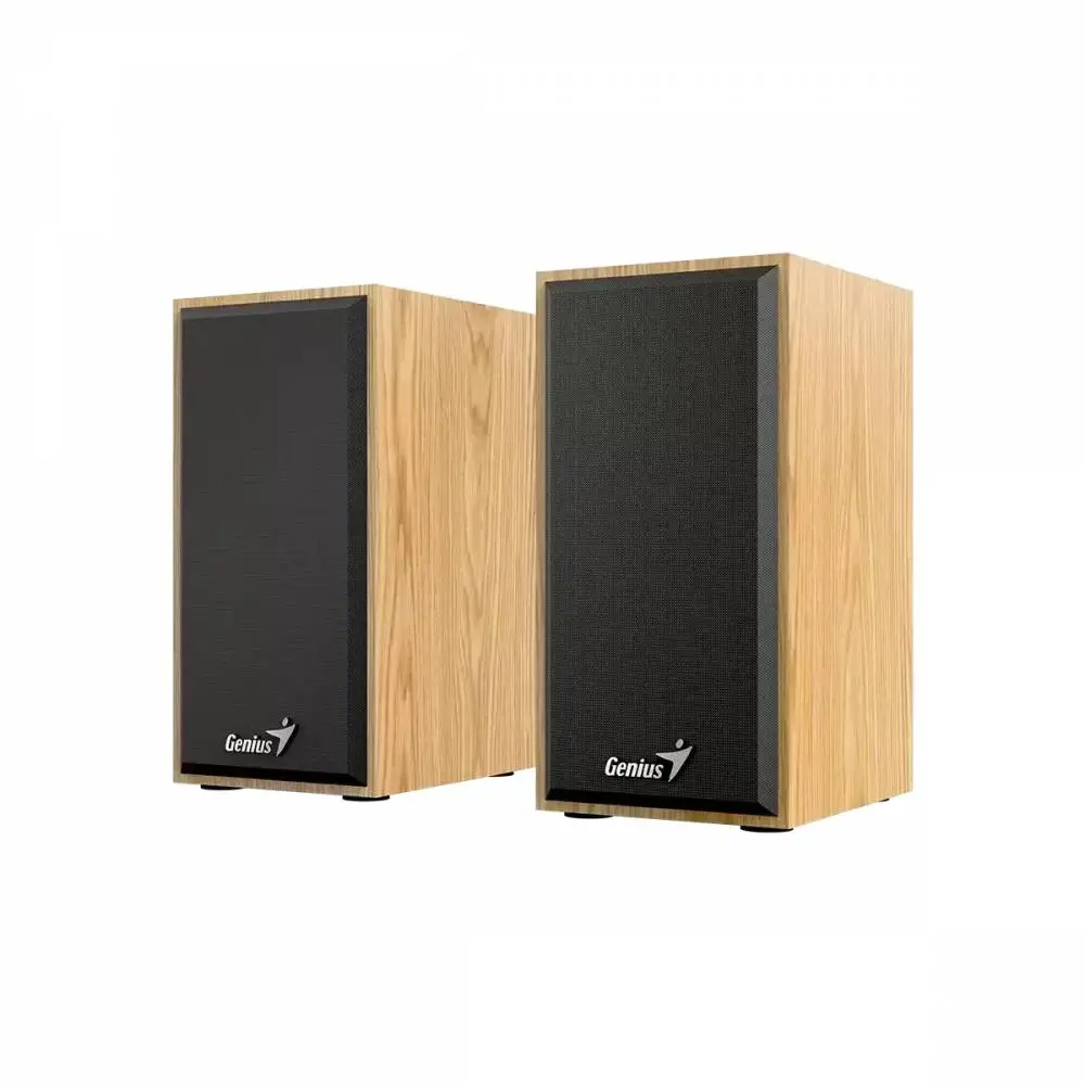 Genius ηχεία Speakers 2.0 - SP-HF180 - 6W, USB, Pine Wood