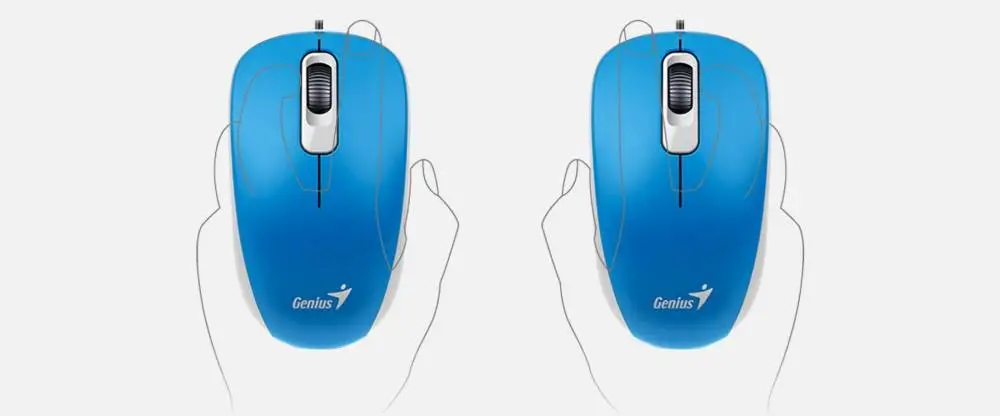 Genius Мишка Mouse DX-110 Blue - USB
