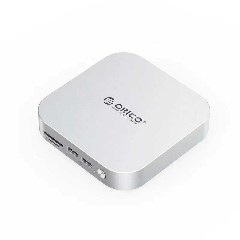 Orico докинг станция SSD Docking station M.2 NVMe - USB-C(10Gbps) x 1, USB3.2 x 2, USB2.0 x 2, M.2 x 1, Audio, SD/TF 4.0 - MiniLink M49P-EU-SV