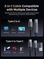 Orico докинг станция Storage - HDD/M.2 Dock - 2 BAY Offline Clone 2.5/3.5/M.2 NVMe USB-C/USB-A - IT28E-C-EU-GY