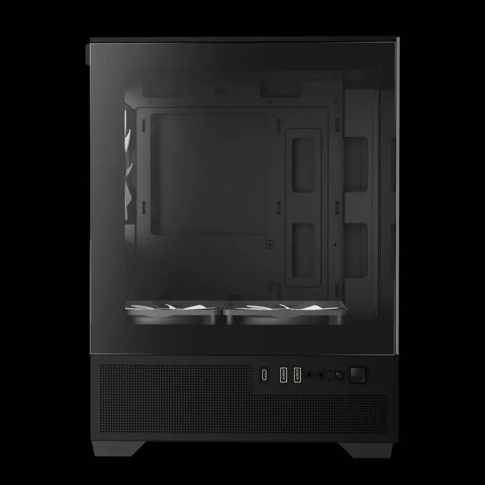 Кутия Gamdias AURA GC9M Elite Case mATX 3 x 120 mm A-RGB, USB-C, Tempered Glass