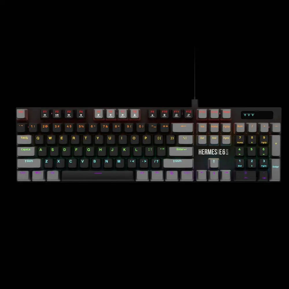 Gamdias геймърски комплект Gaming COMBO - HERMES E6 Elite 2-in-1 Combo - Mechanical Keyboard + Mouse