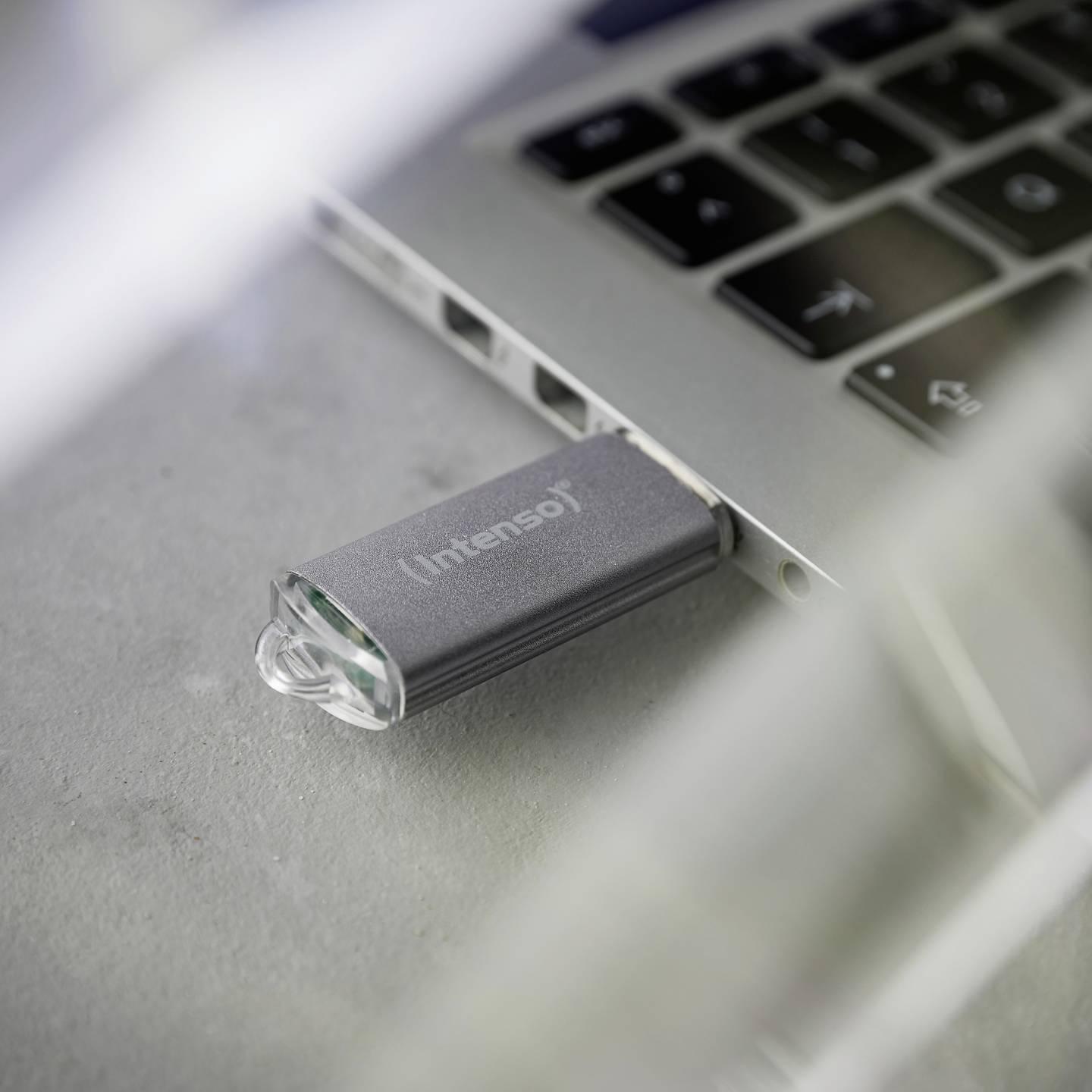 Intenso USB Flash Drive 3.2 256GB Jet Line