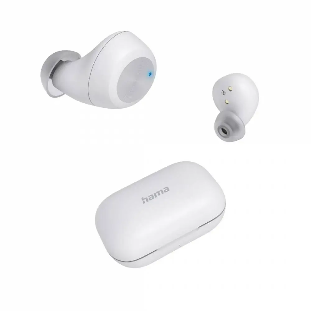 Hama Блутут слушалки &ldquo;Spirit Chop II&rdquo;, TWS, in-Ear, бяло
