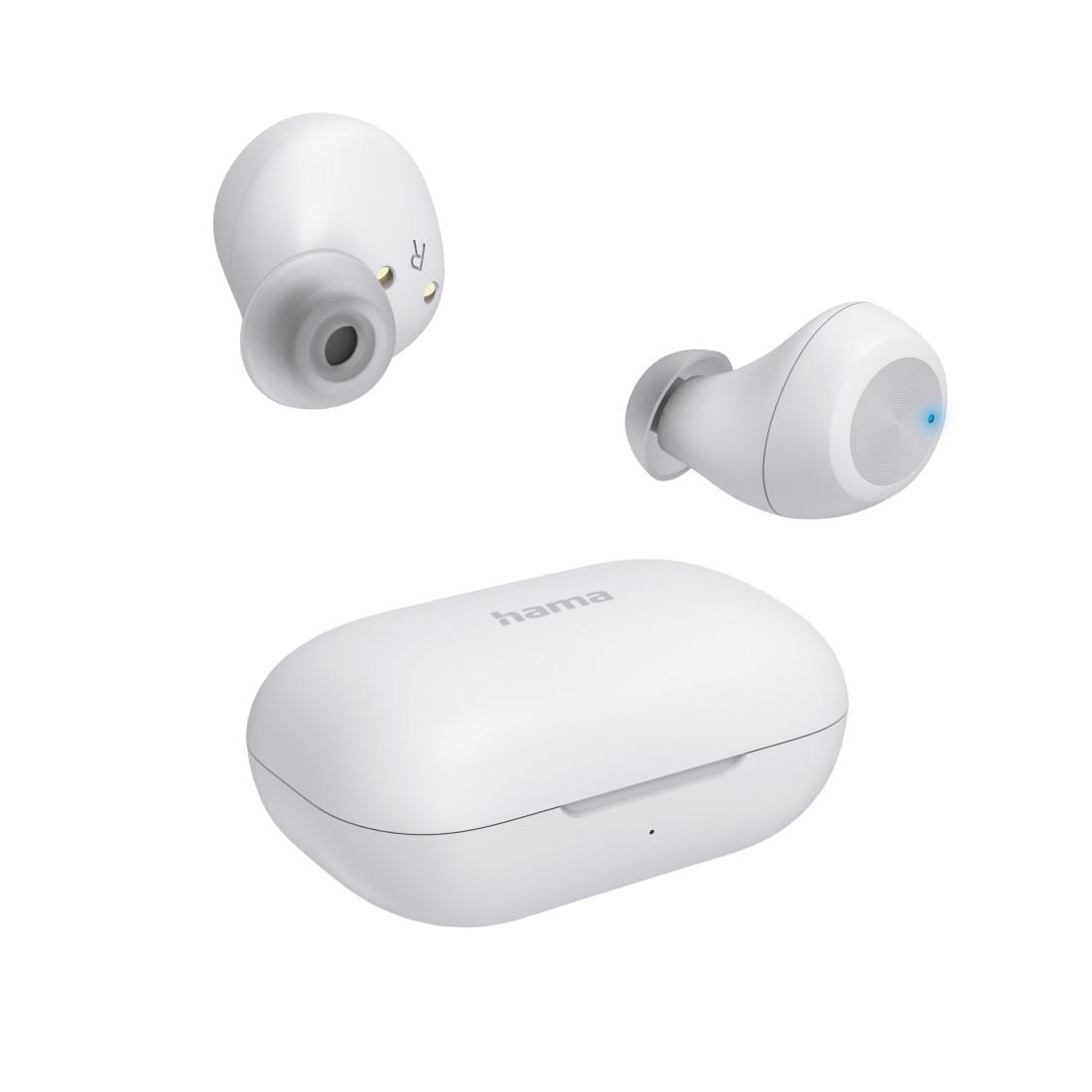 Hama Блутут слушалки “Spirit Chop II”, TWS, in-Ear, бяло