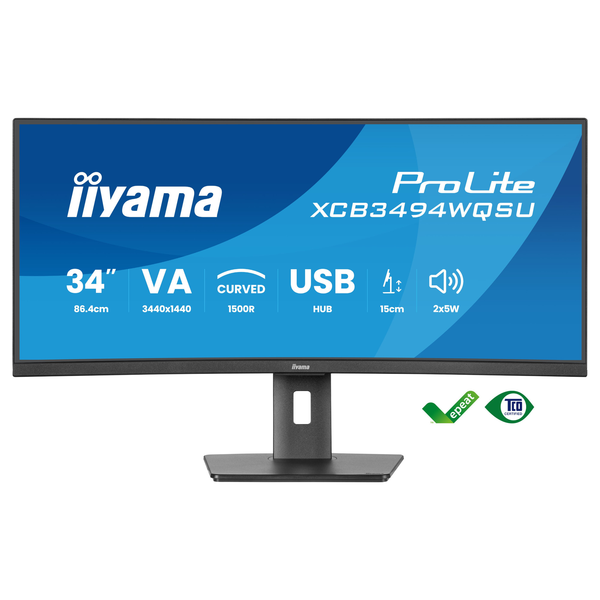 Монитор IIYAMA XCB3494WQSU-B1