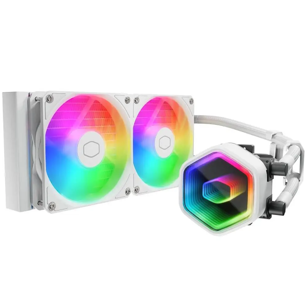Prozessor Kühler Cooler Master Master Liquid 240 Core II ARGB White Edition
