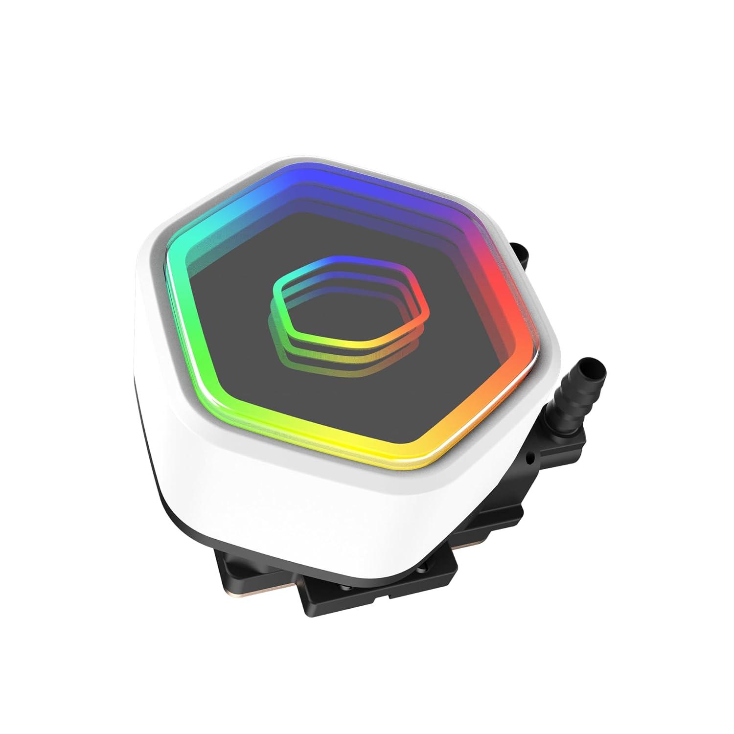 Охладител за процесор Cooler Master Master Liquid 240 Core II ARGB White Edition