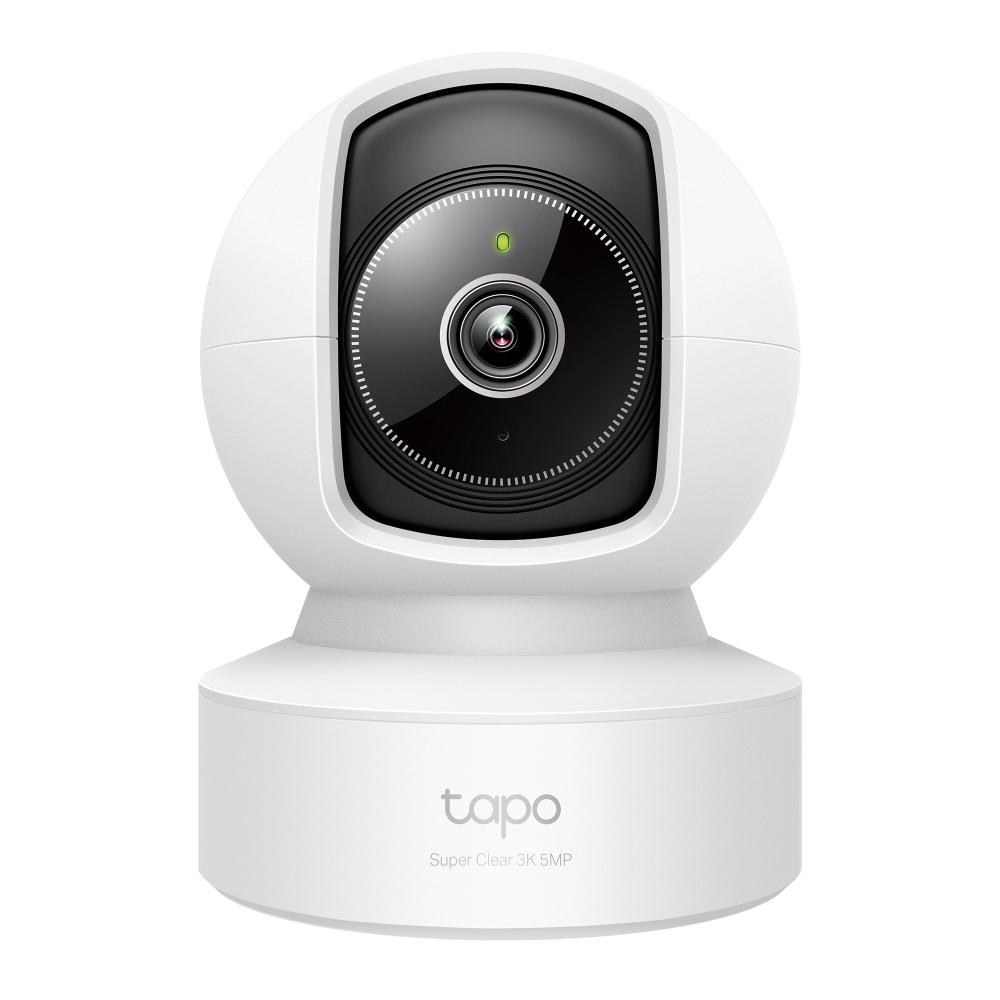 TP-Link Tapo C232 Home Security WiFi Camera, 3K 5Mp with AI, Pan/Tilt, LAN, WiFi, SDmicro, night vision
