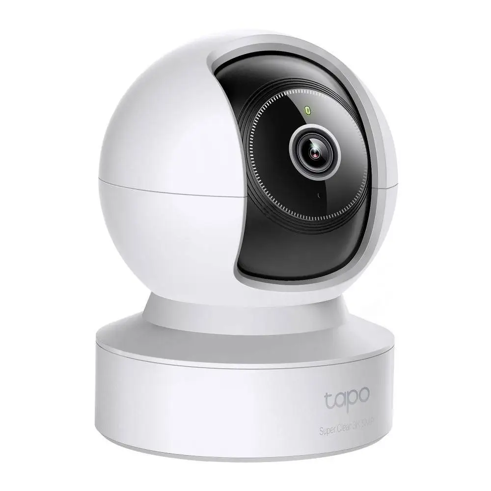 TP-Link Tapo C232 Home Security WiFi Camera, 3K 5Mp with AI, Pan/Tilt, LAN, WiFi, SDmicro, night vision