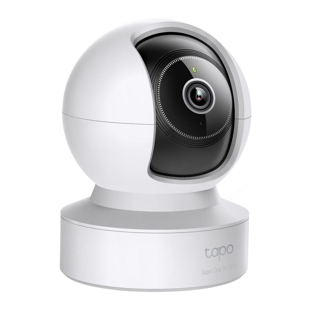 TP-Link Tapo C232 Home Security WiFi Camera, 3K 5Mp with AI, Pan/Tilt, LAN, WiFi, SDmicro, night vision