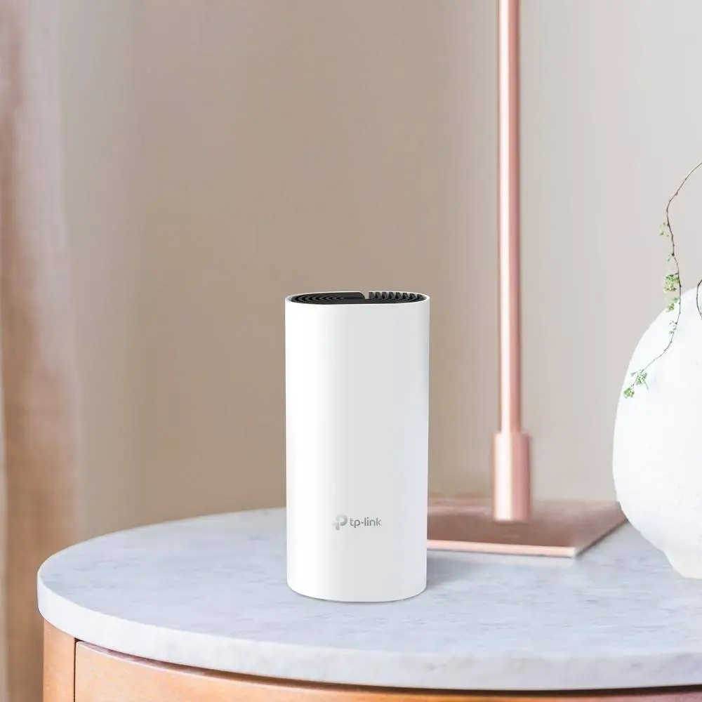 Безжичен рутер TP-Link Deco M4, AC1200, 2.4/5 GHz, 300 - 867 Mbps, Gigabit, 3 бр. в комплект