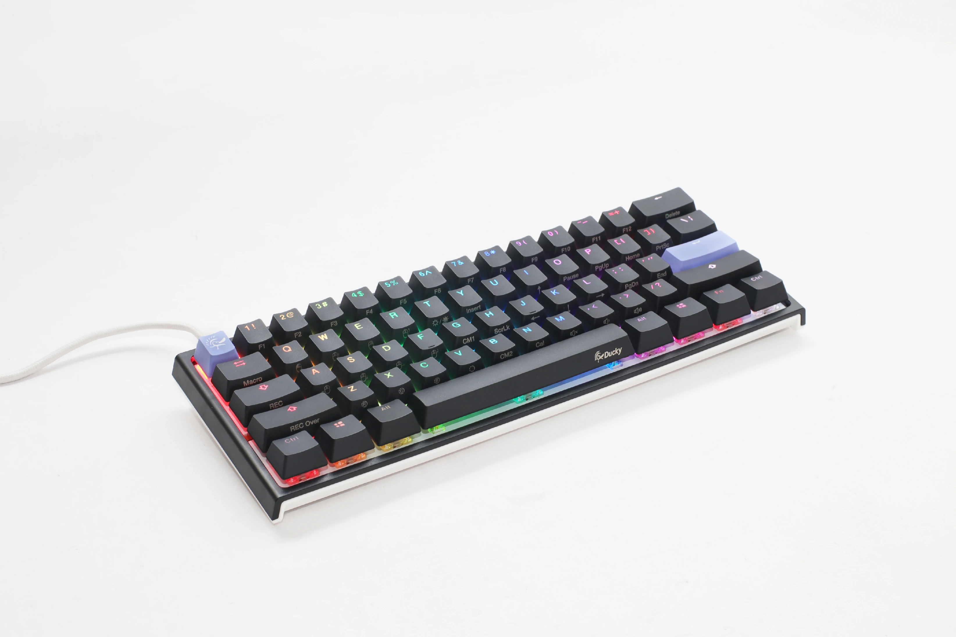 Ducky професионална геймърска механична клавиатура Professional Gaming Mechanical Keyboard One 2 Pro Mini - Kailh Box Brown Switches [Tactile]