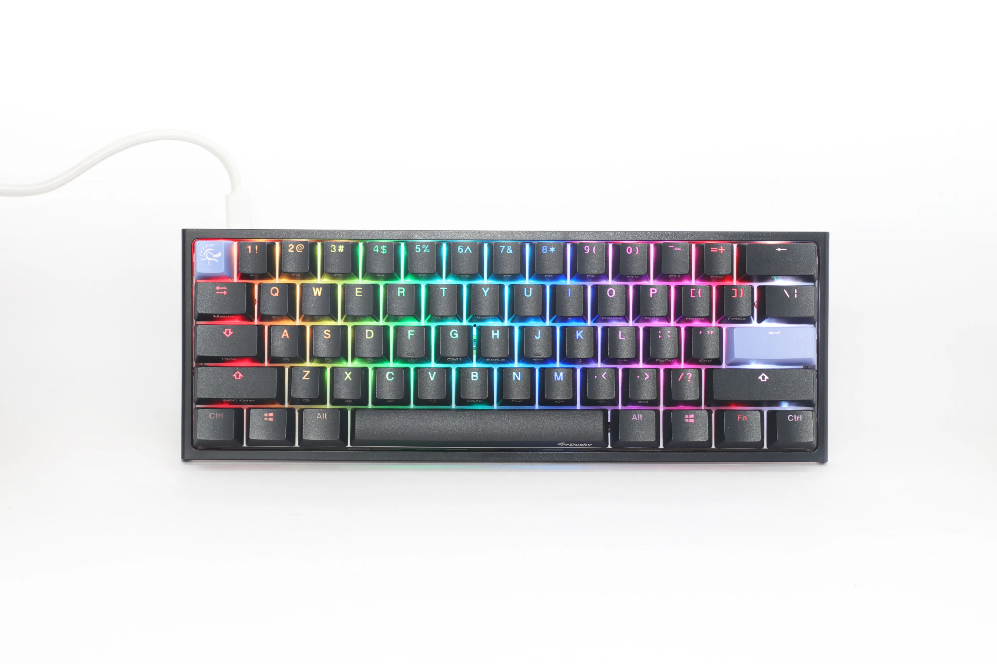 Ducky професионална геймърска механична клавиатура Professional Gaming Mechanical Keyboard One 2 Pro Mini - Gateron Brown Switches [Tactile]
