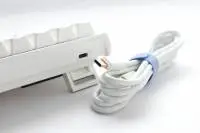 Ducky професионална геймърска механична клавиатура Professional Gaming Mechanical Keyboard One 2 Pro Mini Pure White - Kailh Box Brown [Tactile]
