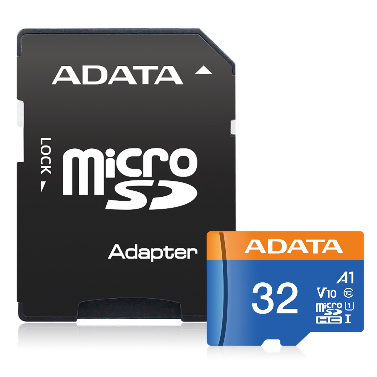 Карта памет Adata Premier microSDXC/SDHC 32GB UHS-I CL10A1 - AUSDH32GUICL10A1-RA1