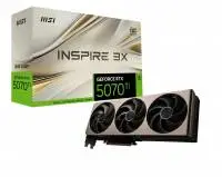 Видео карта MSI GeForce RTX 5070 Ti 16G INSPIRE 3X OC - 912-V531-281