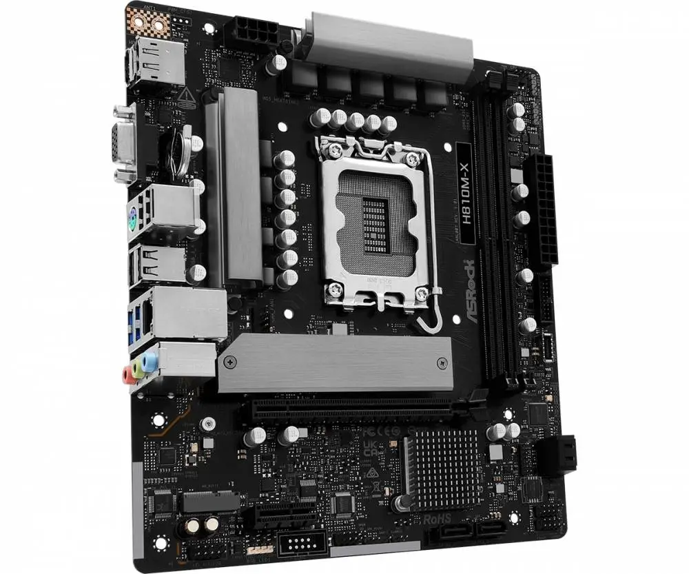 Дънна платка Asrock H810M-X LGA1851