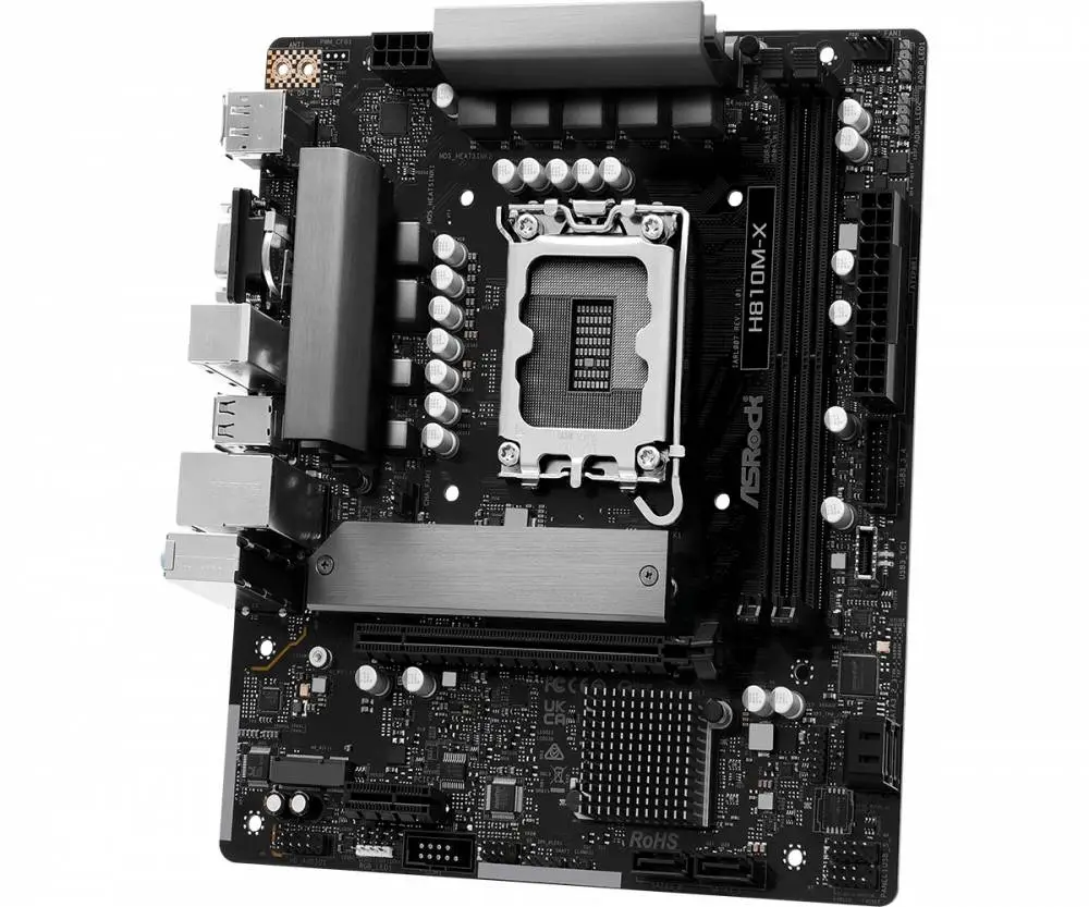 Дънна платка Asrock H810M-X LGA1851