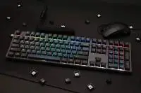 Ducky професионална геймърска механична клавиатура Professional Gaming Mechanical Keyboard One 3 Pro Nazca Line - 8K, Cherry MX2A RGB Red [Linear]