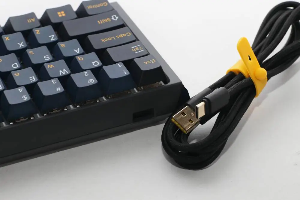 Ducky професионална геймърска механична клавиатура Professional Gaming Mechanical Keyboard One 3 Pro Mini Nazca Line - 8K, Cherry MX2A RGB Speed Silver