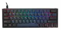 Ducky професионална геймърска механична клавиатура Professional Gaming Mechanical Keyboard One 3 Pro Mini Nazca Line - 8K, Cherry MX2A RGB Brown [Tactile]