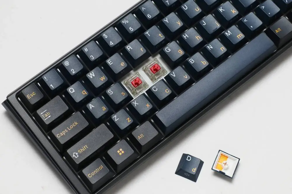 Ducky професионална геймърска механична клавиатура Professional Gaming Mechanical Keyboard One 3 Pro Mini Nazca Line - 8K, Cherry MX2A RGB Brown [Tactile]