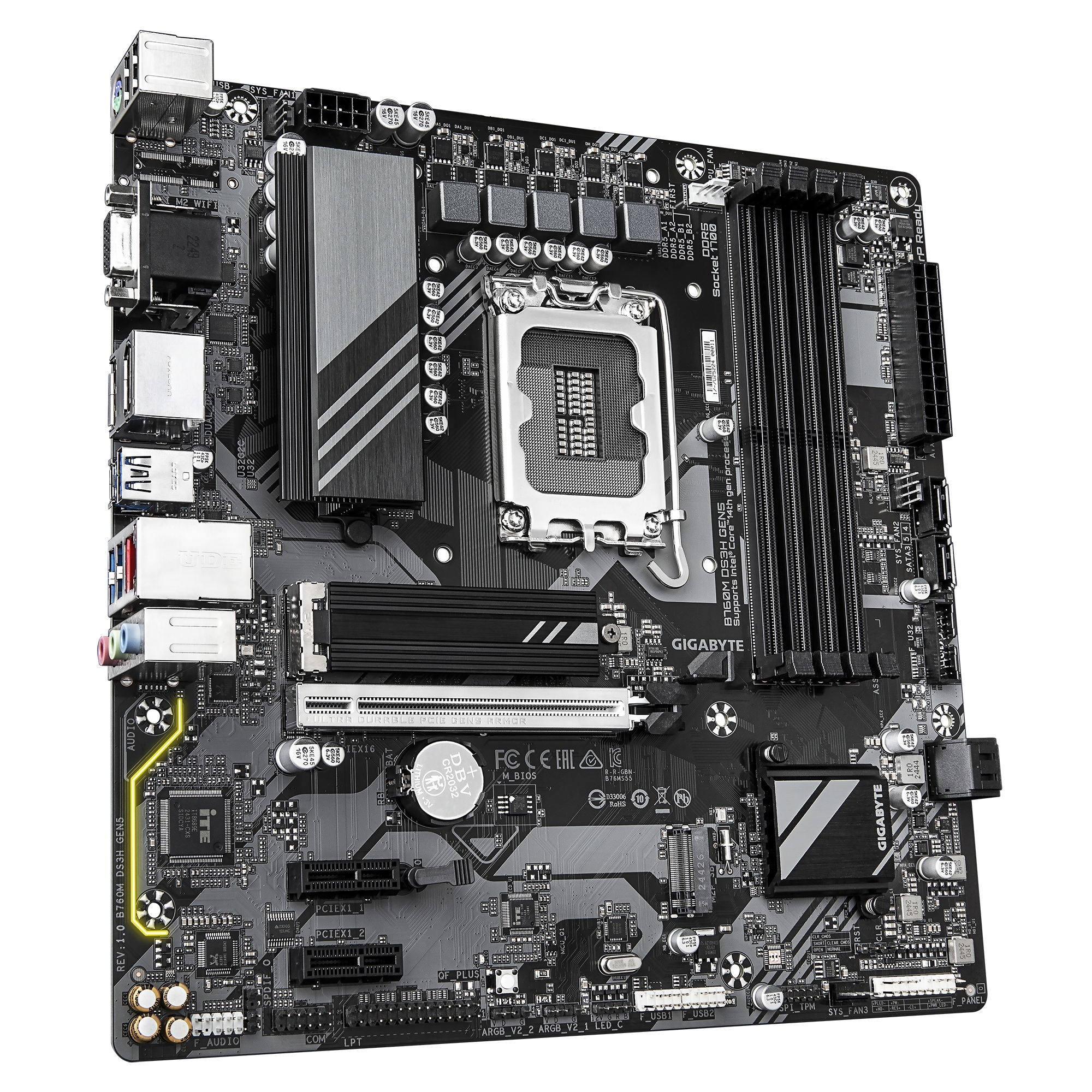 Μητρική πλακέτα Gigabyte B760M DS3H DDR4 GEN5 LGA1700