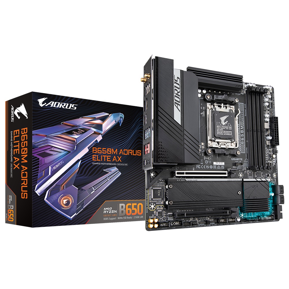 Дънна платка Gigabyte B650M AORUS ELITE AM5