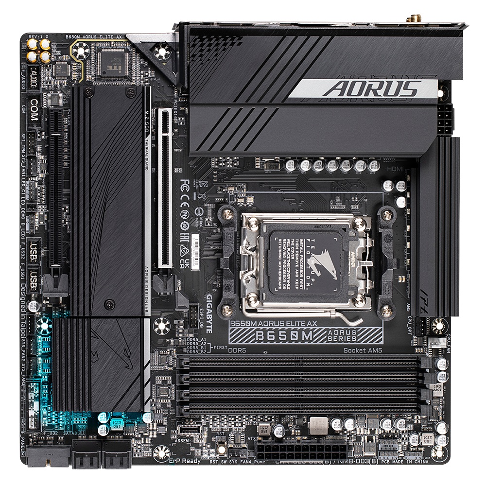 Дънна платка Gigabyte B650M AORUS ELITE AM5