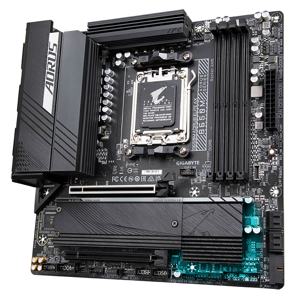 Дънна платка Gigabyte B650M AORUS ELITE AM5