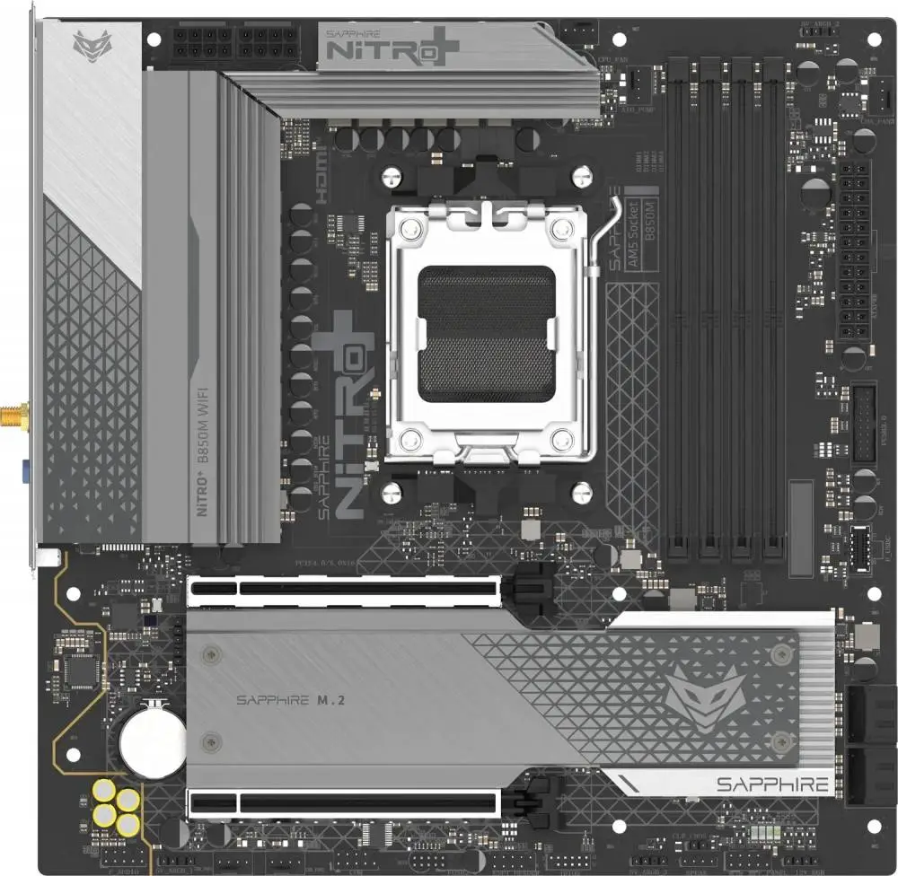 Дънна платка Sapphire NITRO+ B850M WIFI AM5