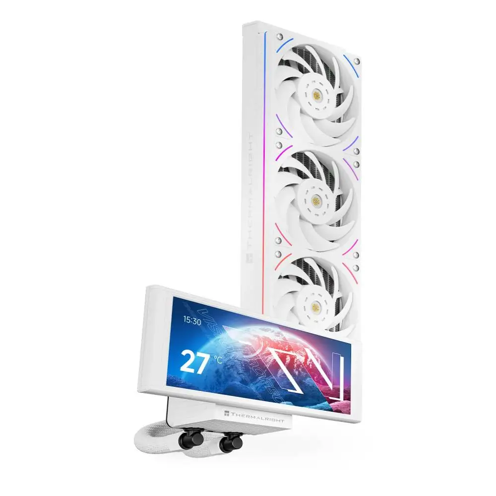 Водно охлаждане Thermalright Trofeo Vision 360 ARGB White Water Cooling 6.86 inch IPS LCD Display