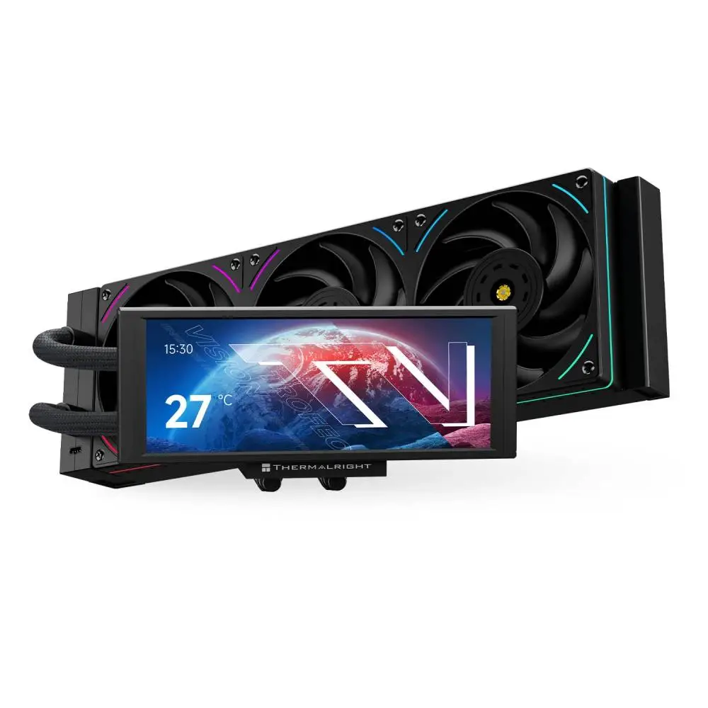 Водно охлаждане Thermalright Trofeo Vision 360 ARGB Black Water Cooling 6.86 inch IPS LCD Display