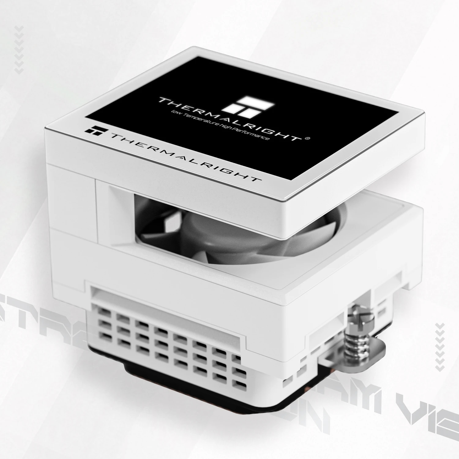 Водно охлаждане Thermalright Stream Vision 360 White Water Cooling 3.5 inch Full Color LCD Display
