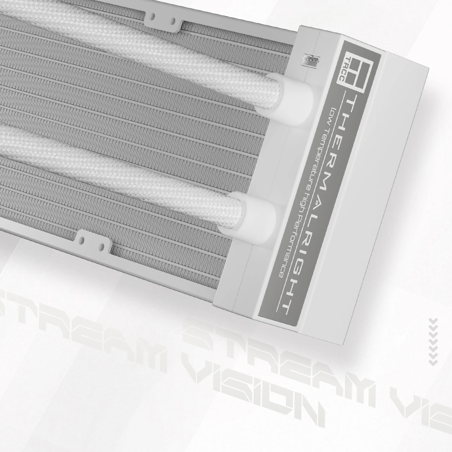 Водно охлаждане Thermalright Stream Vision 360 White Water Cooling 3.5 inch Full Color LCD Display