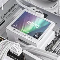 Водно охлаждане Thermalright Stream Vision 360 White Water Cooling 3.5 inch Full Color LCD Display