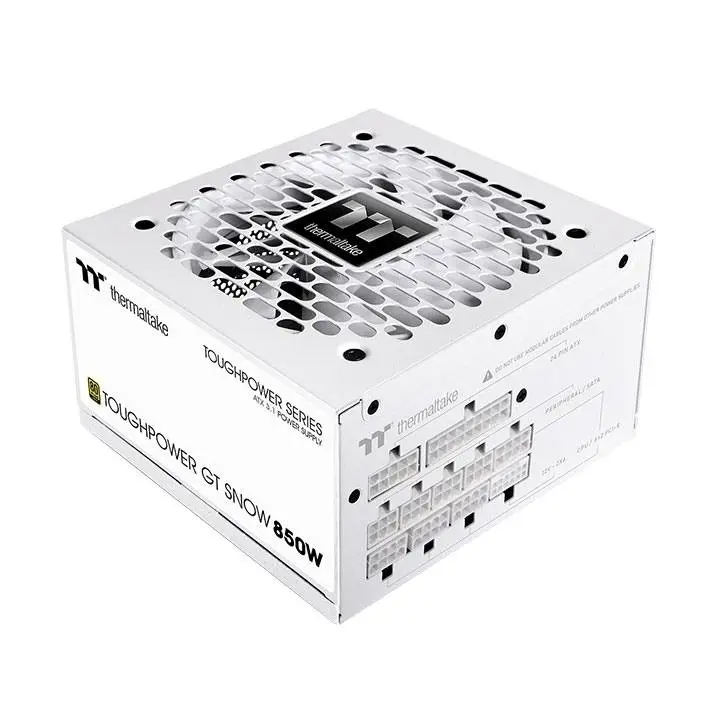Захранване Thermaltake TOUGHPOWER GT Snow 850W 80 Plus Gold, ATX 3.1, PCIe 5.1 PSU - PS-TPT-0850FNFAGE-W