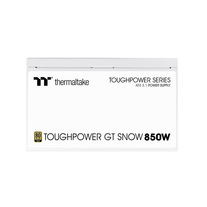 Захранване Thermaltake TOUGHPOWER GT Snow 850W 80 Plus Gold, ATX 3.1, PCIe 5.1 PSU - PS-TPT-0850FNFAGE-W
