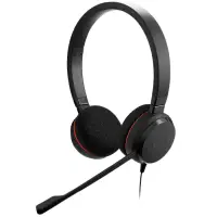 Слушалки с микрофон Jabra Evolve 20 UC Duo USB