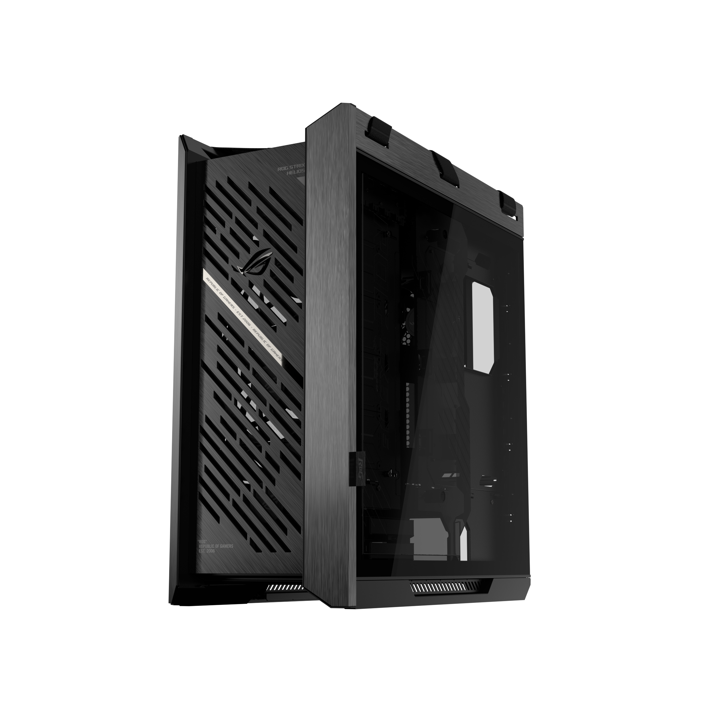 Кутия ASUS ROG Strix Helios II EATX Mid-Tower Black - 90DC00W0-B39000
