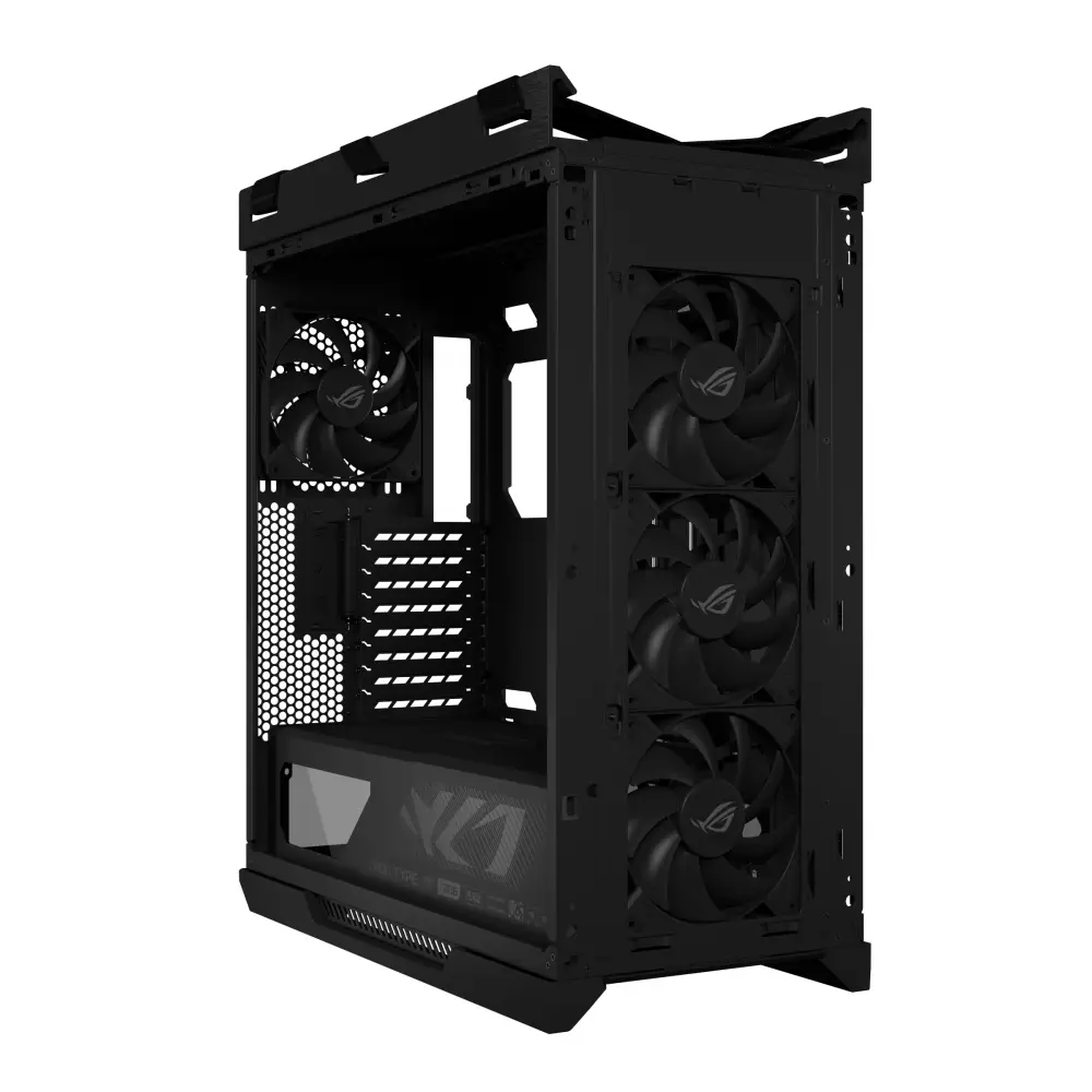 Кутия ASUS ROG Strix Helios II EATX Mid-Tower Black - 90DC00W0-B39000