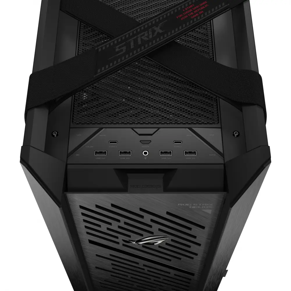 Кутия ASUS ROG Strix Helios II EATX Mid-Tower Black - 90DC00W0-B39000