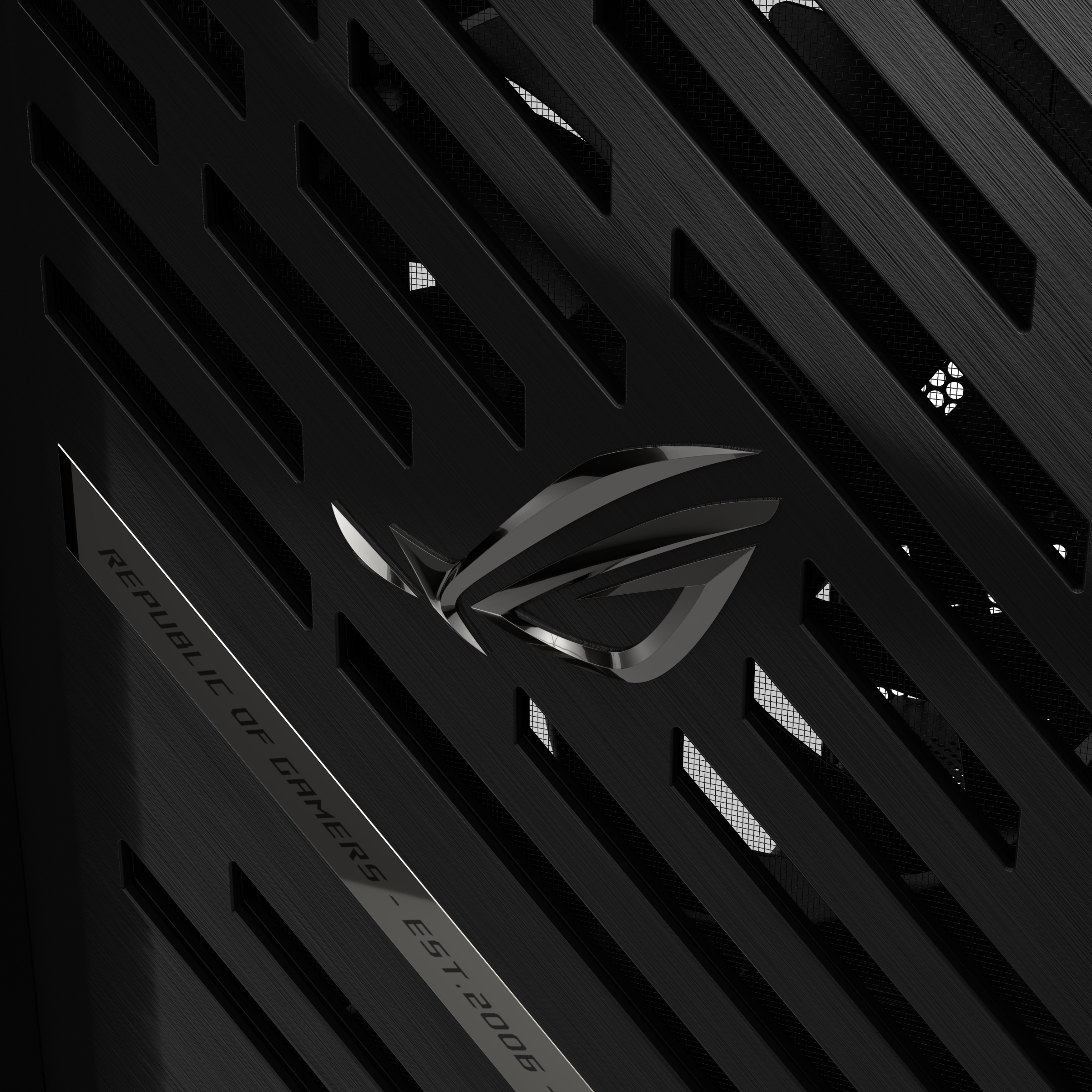 Кутия ASUS ROG Strix Helios II EATX Mid-Tower Black - 90DC00W0-B39000