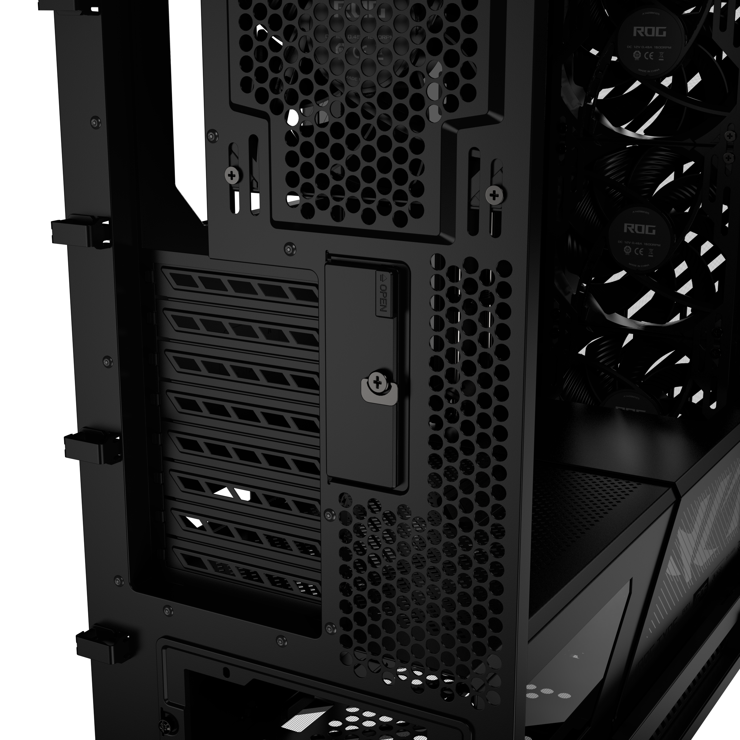 Кутия ASUS ROG Strix Helios II EATX Mid-Tower Black - 90DC00W0-B39000