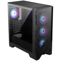 Кутия MSI MAG FORGE 321R AIRFLOW Mid-Tower ATX Case 4x120mm ARGB Fans