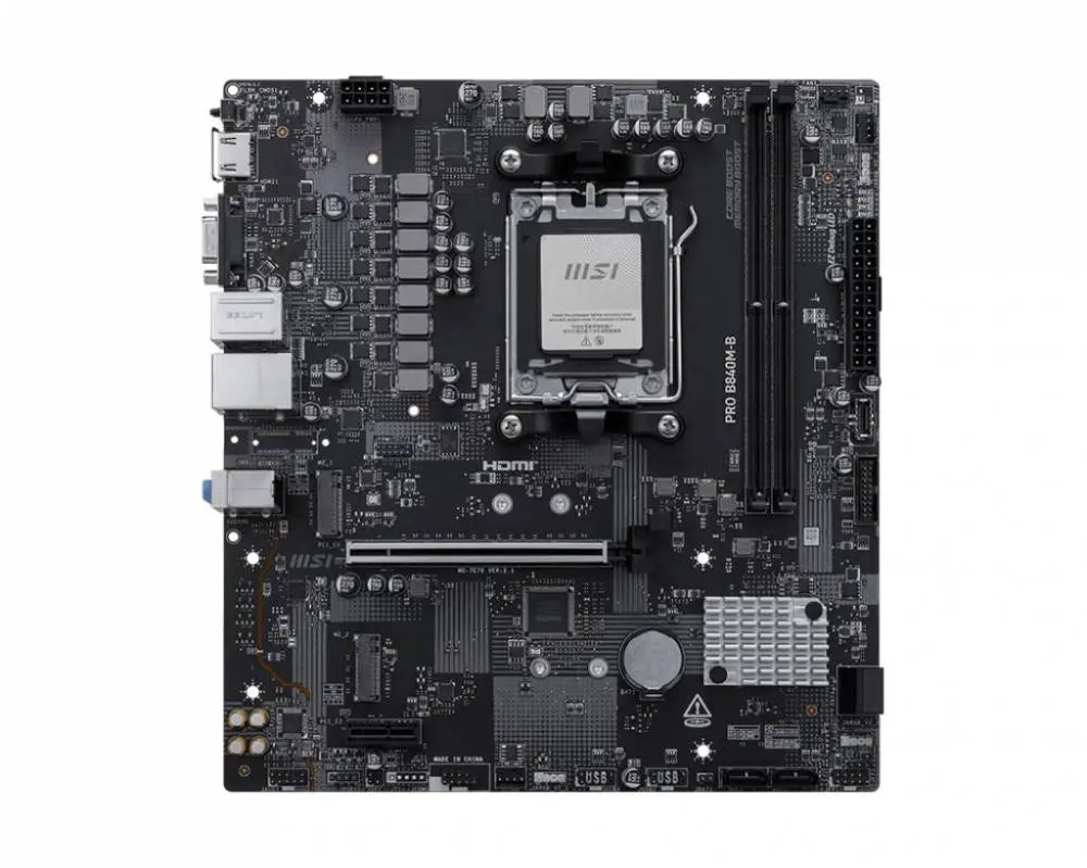 Дънна платка MSI PRO B840M-B AM5