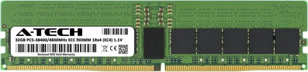 Памет LENOVO ThinkSystem 32GB (1x32GB) TruDDR5 ECC 4800MHz 1Rx4 10x4 RDIMM - 4X77A77030