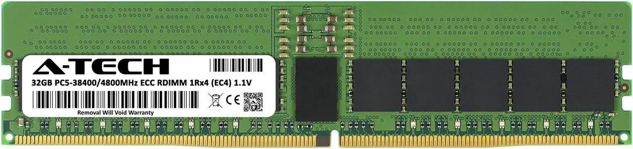 Памет LENOVO ThinkSystem 32GB (1x32GB) TruDDR5 ECC 4800MHz 1Rx4 10x4 RDIMM - 4X77A77030