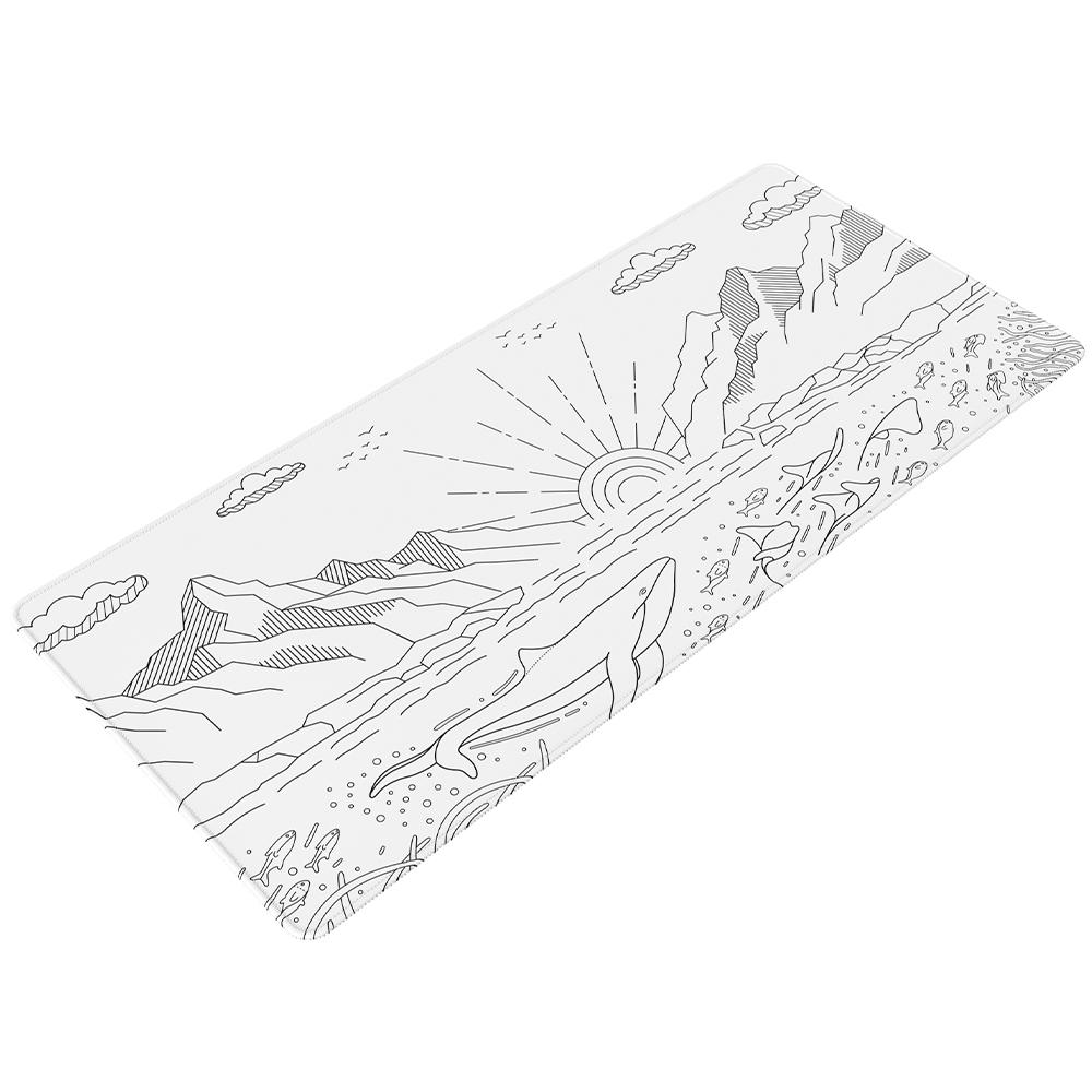 Игровой коврик Dark Project - Nostra White XL